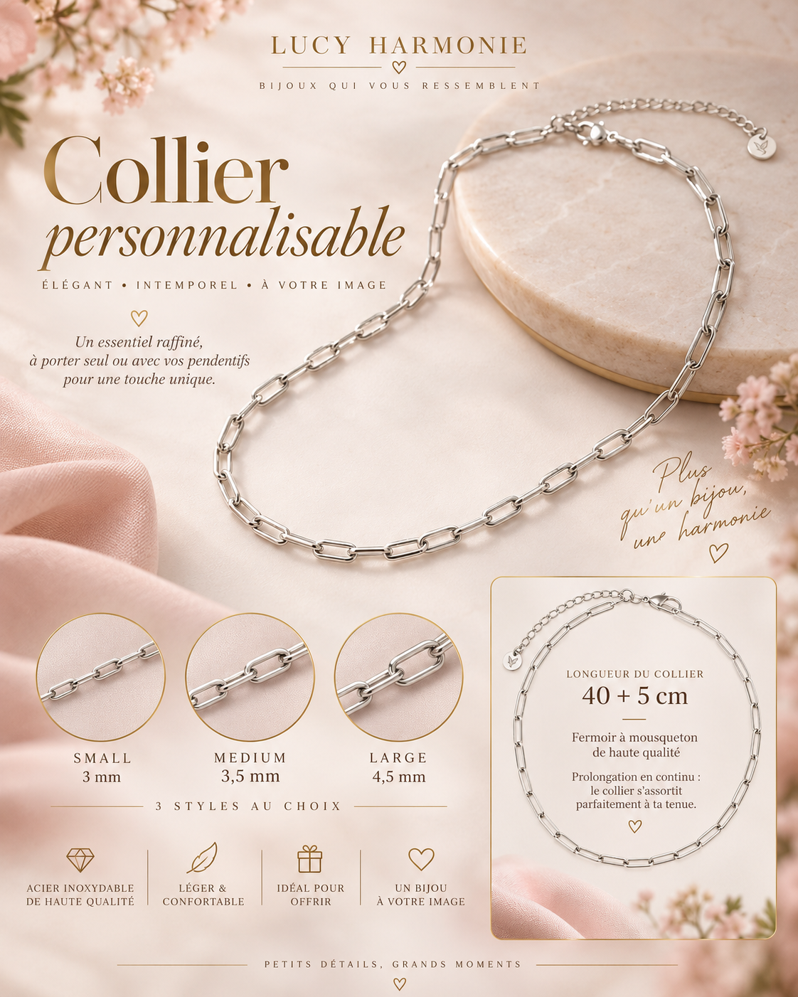 Collier personnalisé